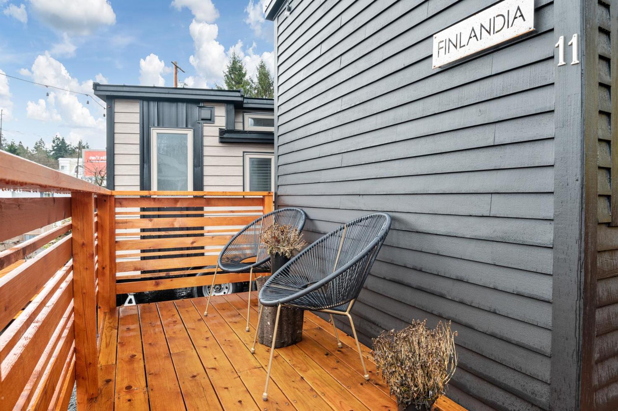 Tiny Digs - Hotel Of Tiny Houses بورتلاند الغرفة الصورة