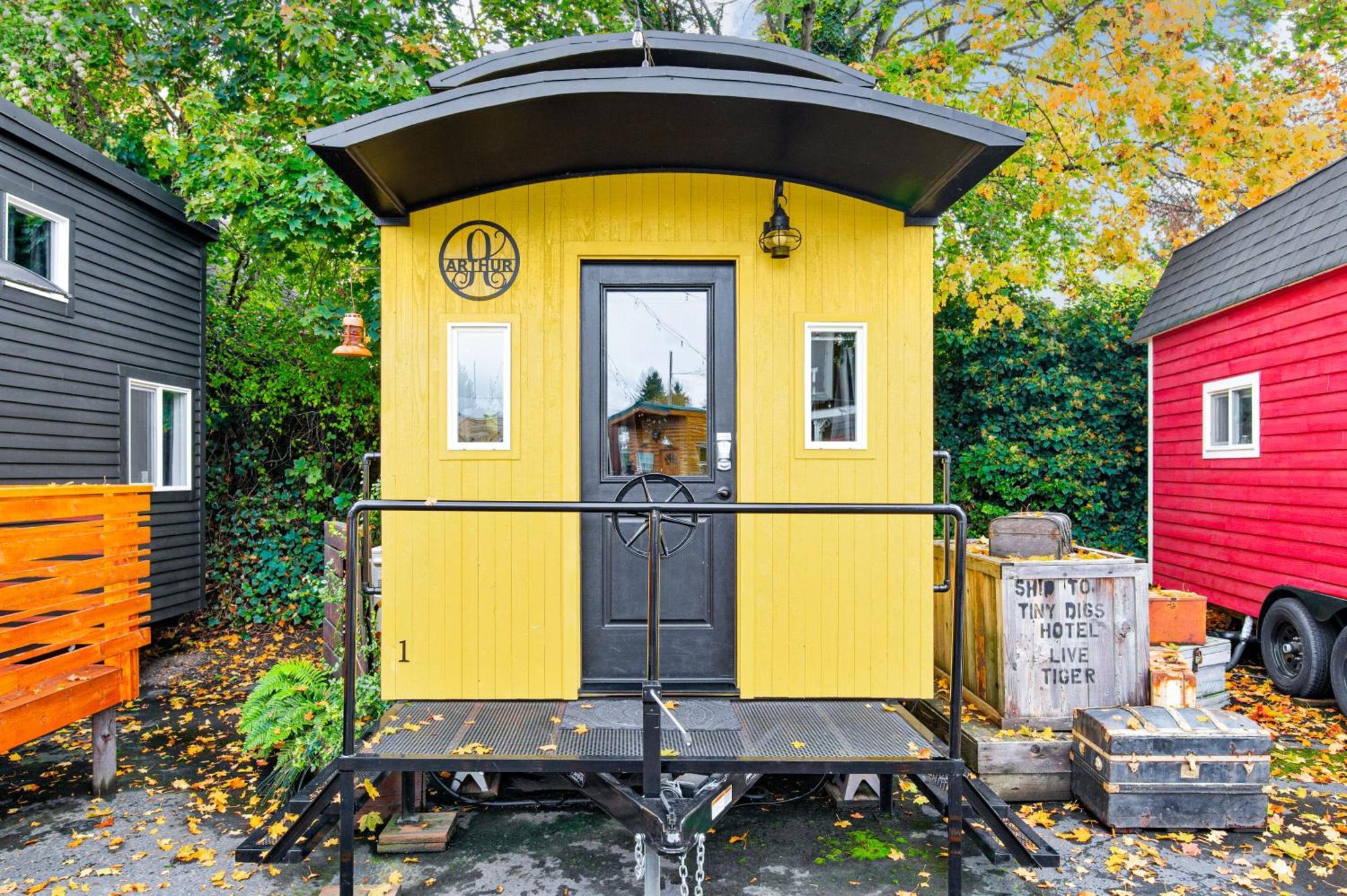 Tiny Digs - Hotel Of Tiny Houses بورتلاند الغرفة الصورة